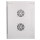 Extralink Szafka wisząca rack 12U 600x450 szara szklane drzwi EX.8598 - 489360 - zdjęcie 6